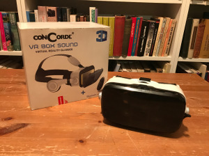 ConCorde VR Box Sound VR szemüveg telefonhoz távirányítóval