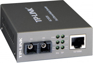 TP-LINK MC100CM LAN, SC Simplex Hálózati médiakonverter 100 MBit/s