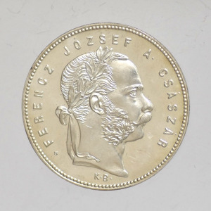 1868 KB  Ferenc József  ezüst 1 Forint  ( ARTEX UP )  -ÁPR01