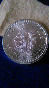 Azték Naptár - Golden State Mint - 1 uncia ezüst 0,999Ag