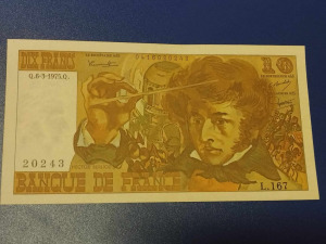 Franciaország  10 frank  1975  EF