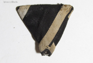 Első Világháborús Vaskereszt Kitüntetéshez Háromszög alakú szalag, eredeti