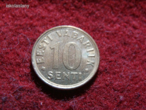 Észtország 10 senti 2006      25/243