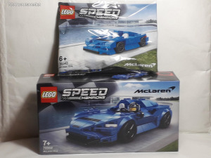 Lego Speed Champions 76902 McLaren Elva + 30343 PB 2021 ÚJ, Bontatlan!