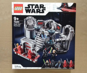 ÚJ  -  BONTATLAN Star Wars Lego  75291 DEATH STAR FINAL DUEL. Kifutott készlet