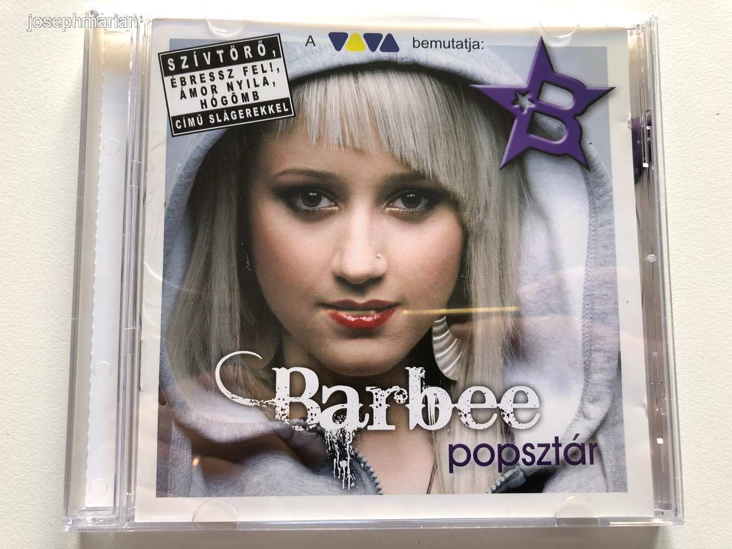 Barbee - Popsztár | CD Album | 2009 | Zene360 / Label360 Z360-0001 | Made in EU | VIVA magyar teen
