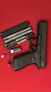 Cyma Glock 18c aep airsoft pisztoly liposítva