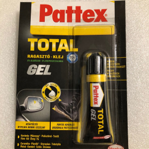 Pattex Extra erős és szilárd UV hő vízálló oldószermentes ragasztó gél áttetsző és megmunkálható