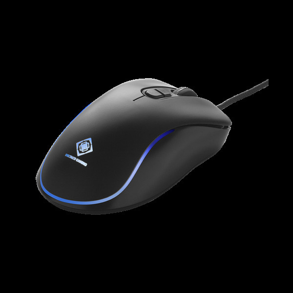 Mouse Bungee Gaming Mouse Bungee DELTACO GAM-044 RGB - Supporto Regolabile Per Cavo Mouse, 8 Modalità LED, USB-C, Bianco Accessorio Gaming Per Mouse Cablato