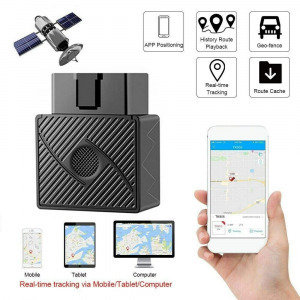 OBD2 GPS Tracker Real Time Vehicle Tracking Device OBD II Car Truck Locator