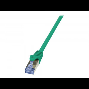LogiLink PrimeLine - patch cable - 50 cm - green (CQ3025S)