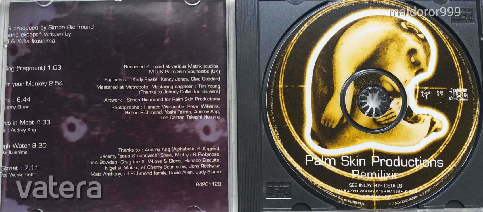 Palm Skin Productions - Remilixir (Virgin, 1996, Holland) abstract