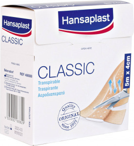1556520 Hansaplast CLASSIC standard vakolatok (H x Sz) 5 m x 4 cm