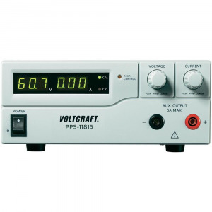 Programozható labortápegység 1-60V/DC / 0-5A 300W Voltcarft PPS-11815