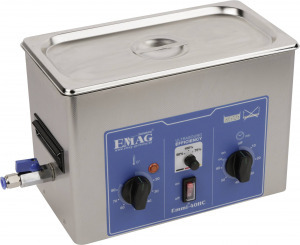 Ultrahangos tisztító 4 l  250 W  30 - 85 °C  300 x 155 x 100 mm  rozsdamentes acél  Emag EMMI 40HC