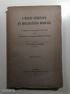 A hazai szikesek és megjavítási módjaik - 1923 - FELVÁGATLAN