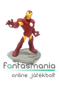 Disney Infinity Marvel Bosszúállók figura - 8-9cm Iron man / Vasember mini szobor Marvel figura talp