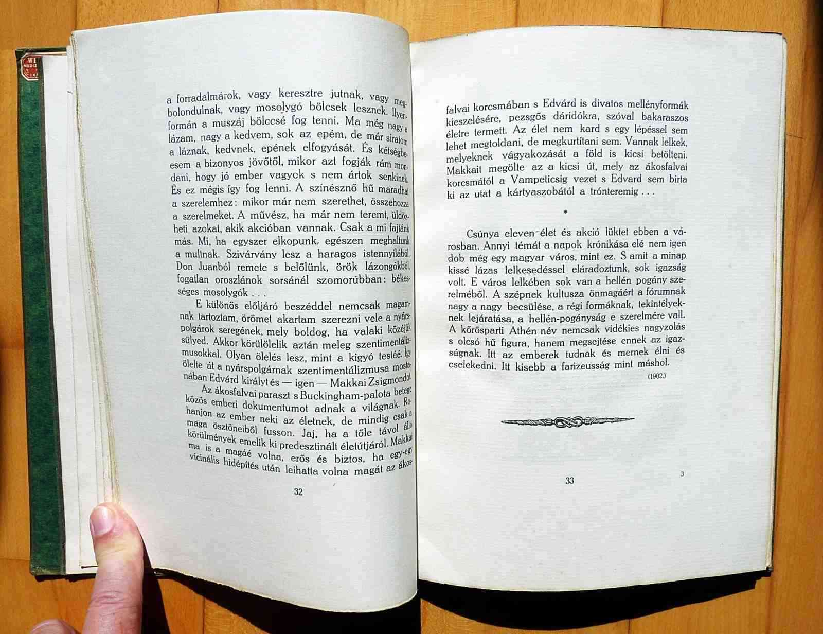 ADY ENDRE :Új HELLASZ   1920.  számozott