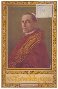 De Waal Antal: XV. Benedek pápa (1916.)