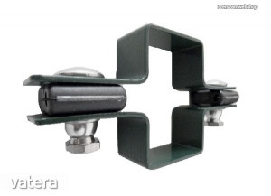 3D Zártszelvény kerítés bilincs KÖZTES 60 × 40 mm ANTRACIT Kód:BKA