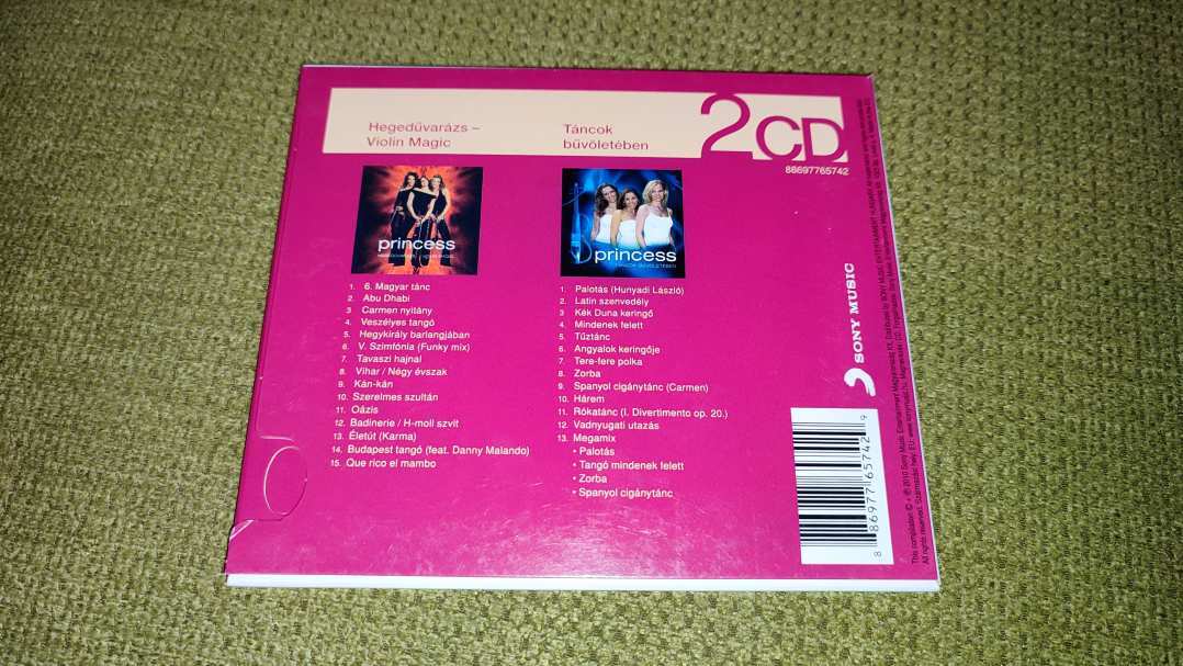 Princess - Hegedűvarázs, Vilon Magic/Táncok bűvöletében 2CD