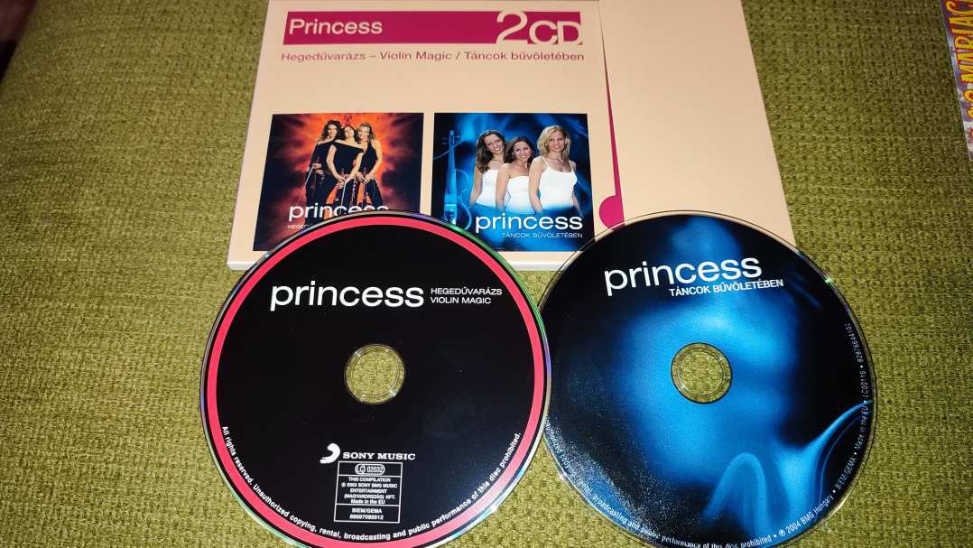 Princess - Hegedűvarázs, Vilon Magic/Táncok bűvöletében 2CD
