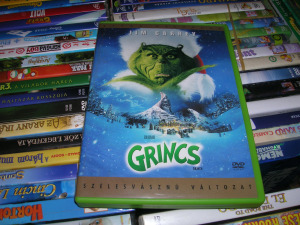 A Grincs (DVD) *Jim Carrey*  ritka joglejárt