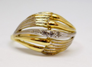 Köves arany gyűrű (ZAL-Au 106011)