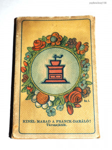 Franck kávé antik kártyajáték, 1920