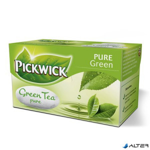 Zöld tea, 20x1,5 g, PICKWICK, natúr