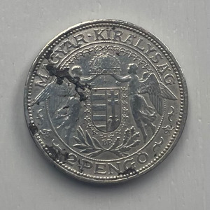 2 pengő - 1936 - ezüst