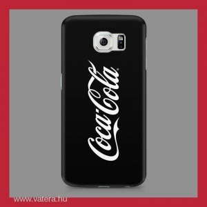 Coca Cola mintás Samsung Galaxy S6 Edge tok hátlap