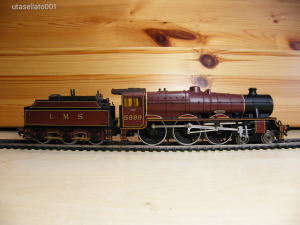 H0 1:87 Bachmann 5699 gőzmozdony jubileumi kiadás Midland & Scottesh szép állapotban, vasútmodell