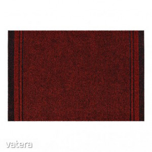 Lábtörlő MALAGA piros 3066, 80x400 cm