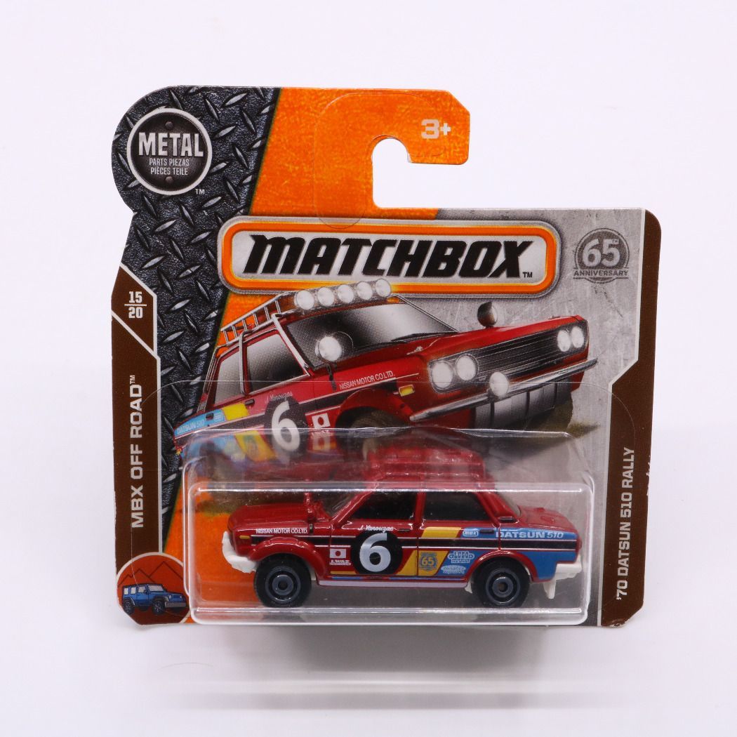 Matchbox 1970 Datsun 510 Rally Toy Car Collectible Matchbox '70 Datsun ...
