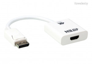ATEN VC986B True 4K DisplayPort to HDMI Active Adapter White