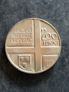 200 forint ezüst Munkácsy Mihály 1976 1 darab