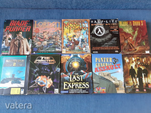 Last Express, Battle Isle 2., Panzer General 3D., Lord Of The Realm 2.    DOBOZOS PC játékok Kép