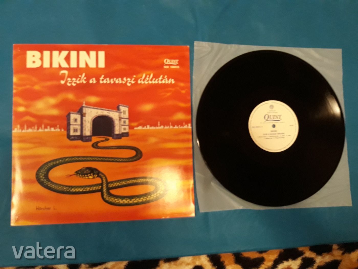 BIKINI IZZIK A TAVASZI DÉLUTÁN BAKELIT D.NAGY LAJOS 1992+MHH.245,2012/06