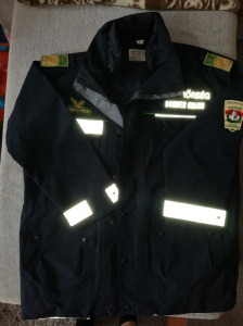 Határőr szolgálati kabát alezredesi rendfokozattal XL méret  képek szerint
