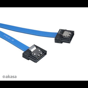 Akasa Proslim SATA3 adatkábel 30cm kék (AK-CBSA05-30BL) (AK-CBSA05-30BL)