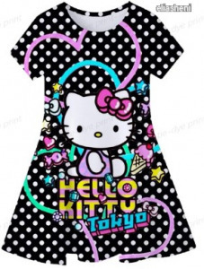 Hello Kitty ruha 146-152