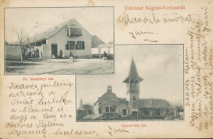 Verőce (Nógrádverőce)  - villák 1908