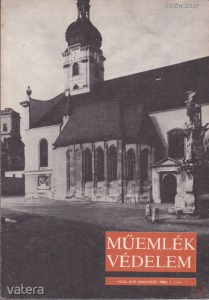 MŰEMLÉKVÉDELEM - XXIX. évf., 1985/2.