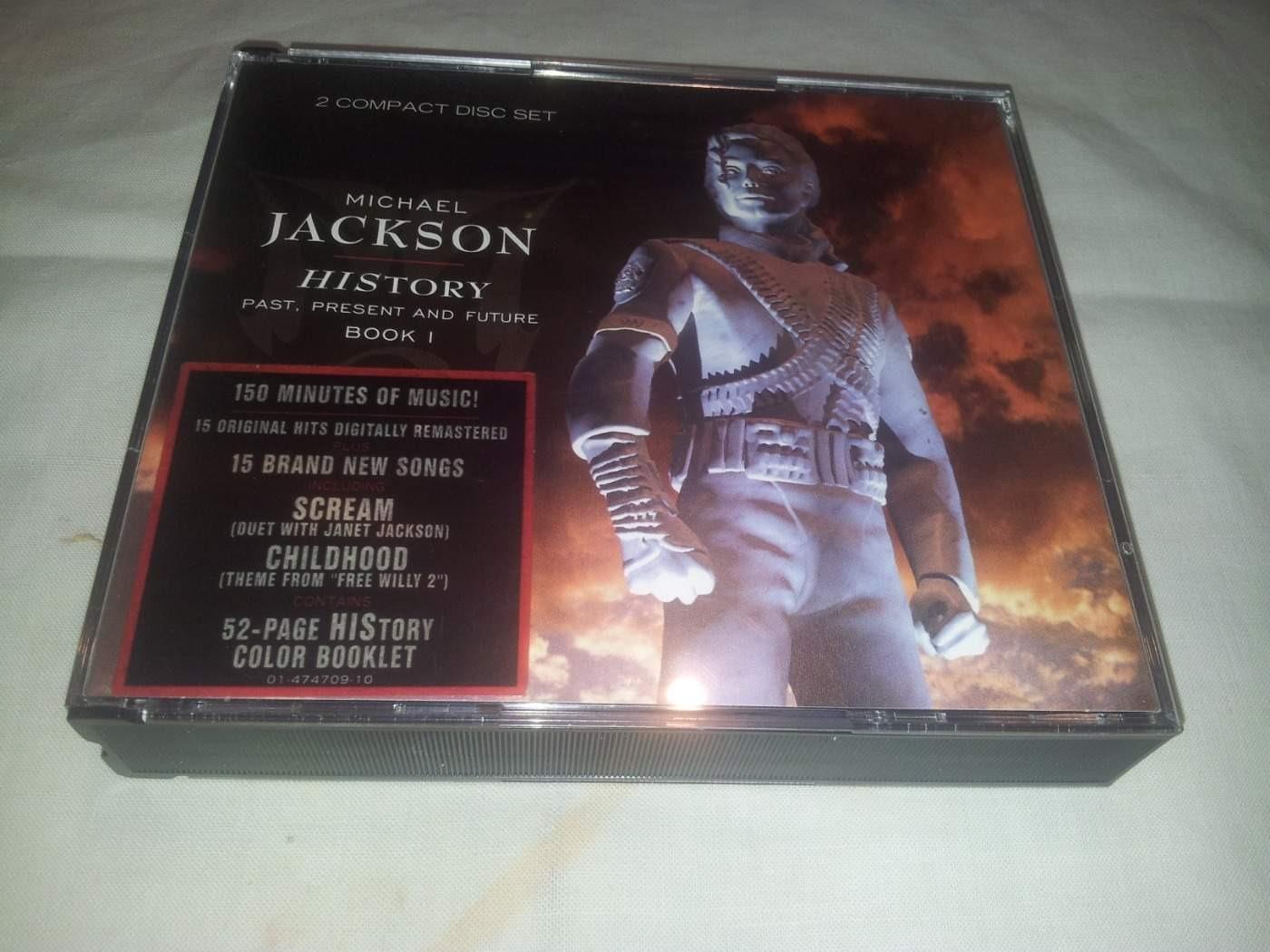 Michael Jackson History Past Present And Future Book I 2cd 8837