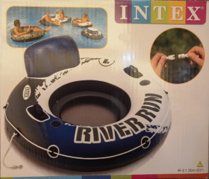 Új bontatlan Intex úszógumi 135 cm úszó gumi River Run Riverrun