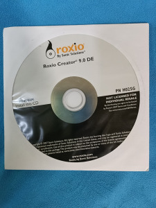 Roxio Creator 9.0 teljes verzió telepítő CD licenccel