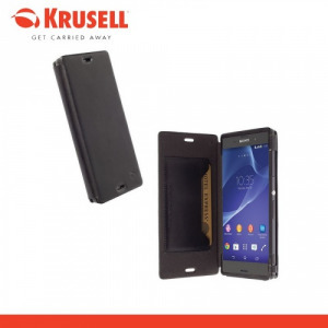 Krusell 75943 KRUSELL flipCase KIRUNA műanyag telefontok (oldalra nyíló bőr flip, bankkártya tart...