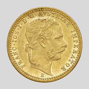 1867 E Ferenc József arany dukát  (XF)