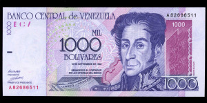 Venezuela 1000 Bolivares 1998 - Pick 79 - UNC, banktiszta